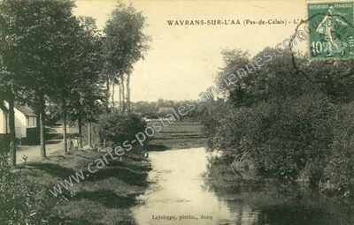 Carte postale ancienne Wavrans sur l'Aa — Wavrans-sur-l'Aa (Pas-de-Calais)