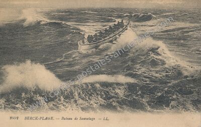 Carte postale ancienne Berck Plage — Berck (Pas-de-Calais)