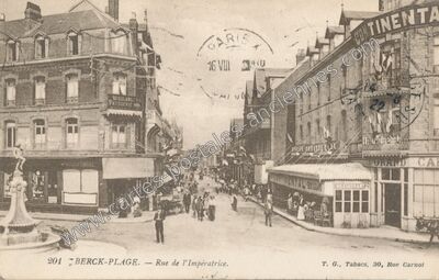 Carte postale ancienne Berck Plage — Berck (Pas-de-Calais)