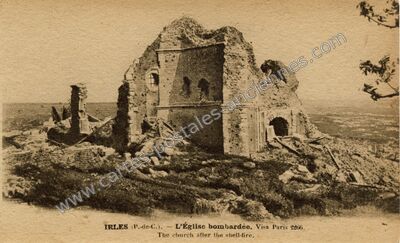 Carte postale ancienne Irles — Irles (Somme)