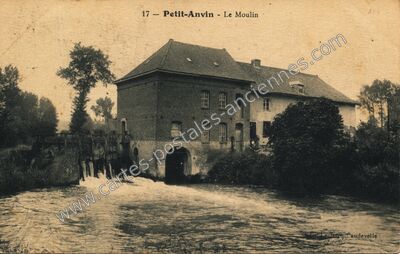 Carte postale ancienne Petit Anvin — Anvin (Pas-de-Calais)