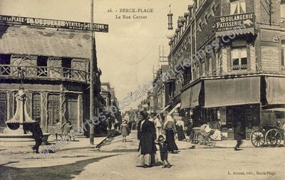 Carte postale ancienne Berck Plage — Berck (Pas-de-Calais)