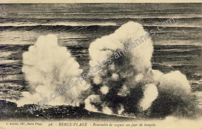 Carte postale ancienne Berck Plage — Berck (Pas-de-Calais)