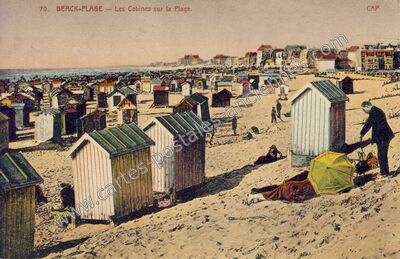 Carte postale ancienne Berck Plage — Berck (Pas-de-Calais)