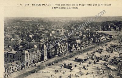 Carte postale ancienne Berck Plage — Berck (Pas-de-Calais)