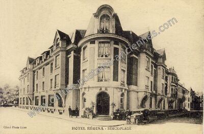 Carte postale ancienne Berck Plage — Berck (Pas-de-Calais)