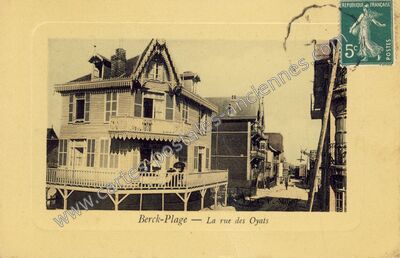 Carte postale ancienne Berck Plage — Berck (Pas-de-Calais)
