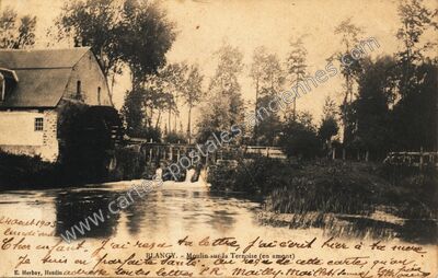 Carte postale ancienne Blangy — Blangy-sur-Ternoise (Pas-de-Calais)