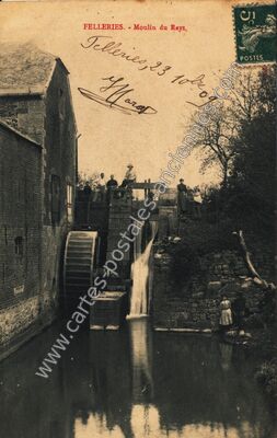 Carte postale ancienne Felleries — Felleries (Nord)