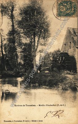 Carte postale ancienne Audenfort — Clerques (Pas-de-Calais)