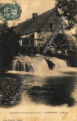 Carte postale ancienne Audenfort — Clerques (Pas-de-Calais)
