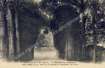 Carte postale ancienne Hardelot — Condette (Pas-de-Calais)