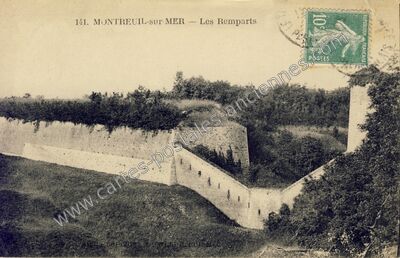 Carte postale ancienne Montreuil sur Mer — Montreuil (Pas-de-Calais)