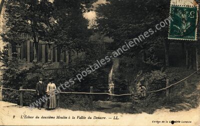 Carte postale ancienne Valle du Denacre — Wimille (Pas-de-Calais)