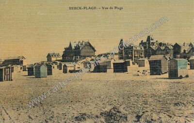 Carte postale ancienne Berck Plage — Berck (Pas-de-Calais)