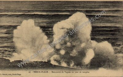 Carte postale ancienne Berck Plage — Berck (Pas-de-Calais)