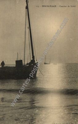 Carte postale ancienne Berck Plage — Berck (Pas-de-Calais)