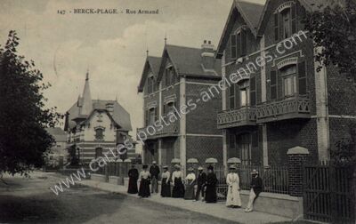Carte postale ancienne Berck Plage — Berck (Pas-de-Calais)