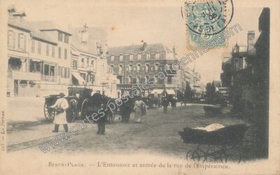 Carte postale ancienne Berck Plage — Berck (Pas-de-Calais)