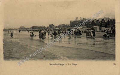 Carte postale ancienne Berck Plage — Berck (Pas-de-Calais)