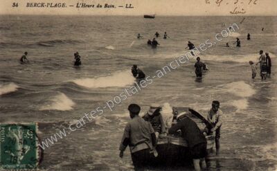 Carte postale ancienne Berck Plage — Berck (Pas-de-Calais)