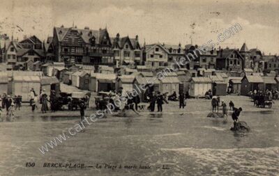 Carte postale ancienne Berck Plage — Berck (Pas-de-Calais)