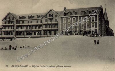 Carte postale ancienne Berck Plage — Berck (Pas-de-Calais)