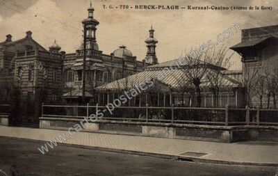 Carte postale ancienne Berck Plage — Berck (Pas-de-Calais)