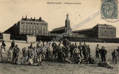 Carte postale ancienne Berck Plage — Berck (Pas-de-Calais)