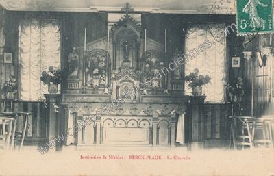 Carte postale ancienne Berck Plage — Berck (Pas-de-Calais)