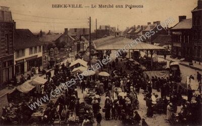 Carte postale ancienne Berck Ville — Berck (Pas-de-Calais)