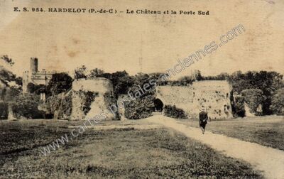 Carte postale ancienne Hardelot — Condette (Pas-de-Calais)