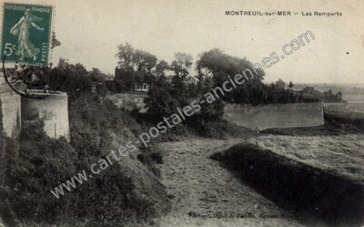 Carte postale ancienne Montreuil sur Mer — Montreuil (Pas-de-Calais)