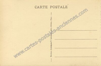 Carte postale ancienne Arriere PL — Non Localisée (Orne)