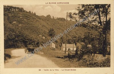 Carte postale ancienne Vallee de la Vere — Non Localisée (Orne)
