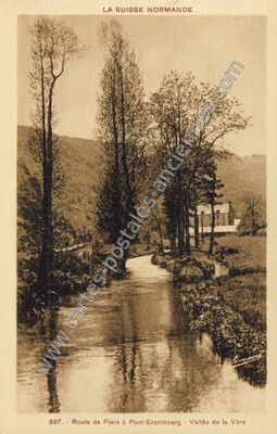 Carte postale ancienne Vallee de la Vere — Non Localisée (Orne)