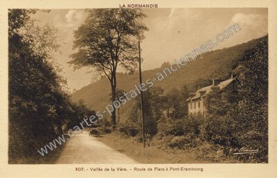 Carte postale ancienne Vallee de la Vere — Non Localisée (Orne)