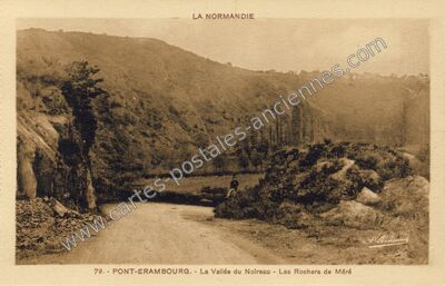 Carte postale ancienne Vallee du Noireau — Non Localisée (Orne)