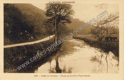 Carte postale ancienne Vallee du Noireau — Non Localisée (Orne)