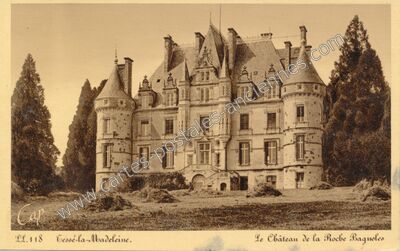 Carte postale ancienne Le Château de la Roche Bagnoles — Bagnoles de l'Orne (Orne)