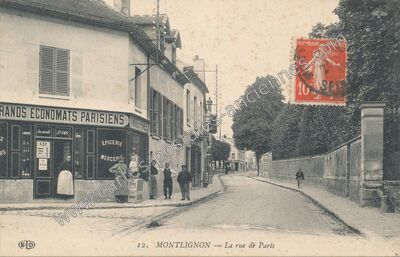 Carte postale ancienne Montligeon — Montlignon (Val-d'Oise)