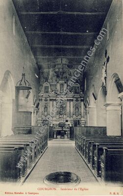 Carte postale ancienne Courgeon