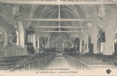 Carte postale ancienne Longny — Longny-au-Perche (Orne)