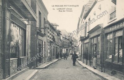 Carte postale ancienne Longny — Longny-au-Perche (Orne)