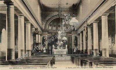 Carte postale ancienne Le Mêle-sur-Sarthe