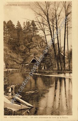 Carte postale ancienne Ménil-Hubert-sur-Orne