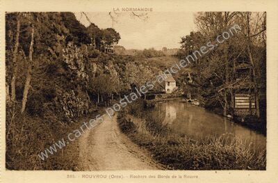 Carte postale ancienne Rouvrou — Ménil-Hubert-sur-Orne (Orne)