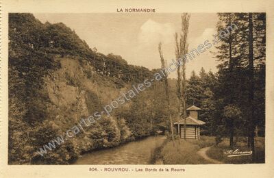 Carte postale ancienne Rouvrou — Ménil-Hubert-sur-Orne (Orne)