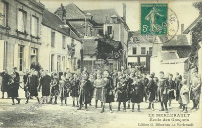 Carte postale ancienne Le Merlerault
