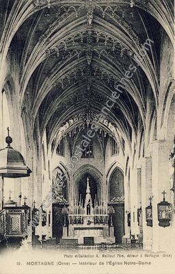 Carte postale ancienne Mortagne-au-Perche